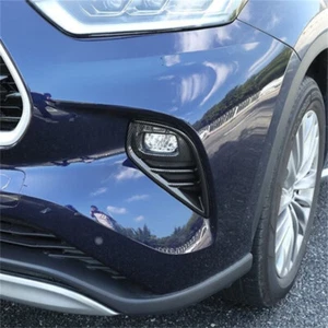 Carbon Fiber 2X Front Fog Lamp Light Cover Trim For Toyota Highlander 2021-2024 - Bild 1 von 6