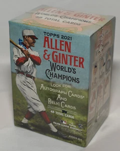 Neu! 2021 Topps Allen & Ginter - Blaster Box - Factory Sealed! (SCHNELLER VERSAND!) - Bild 1 von 4