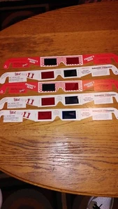 Freddy's Dead 3-D Glasses Authentic Lot of 5 Nightmare on Elm Street Vintage  - Picture 1 of 4