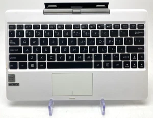 ASUS T100T TRANSFORMER BOOK KEYBOARD DOCK 4 T100TA-C1-GR T100TA T100TAM ~WHITE~ - Picture 1 of 3