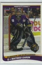 2005-06 Manchester Monarchs (AHL) Series 2 Mathieu Garon (goalie) 