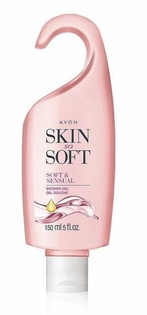 Avon Skin So Soft & Sensual + Argan Oil Jasmine Shower Gel 5 fl oz