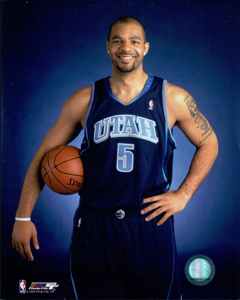 Carlos Boozer Utah Jazz NBA Licencia Sin Firmar 8x10 Foto Brillante A Foto 1 de 1
