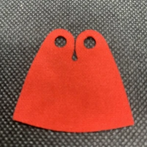 LEGO Red Minifigure Cape Cloth Spongy Stretchable Tear Drop 36618 Dr. Strange - Picture 1 of 1