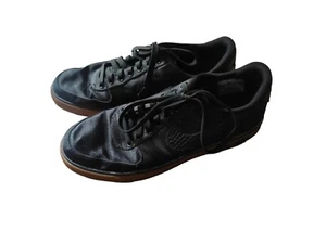 Nike Air force 1 AC 2014 Black Gum Leather Trainers 630939 004 Trainers UK 8 - Picture 1 of 5
