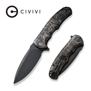 CIVIVI Praxis Flipper Messer Kohlefaser & Harzgriff (3,75" 9Cr18MoV Klinge) - Bild 1 von 9