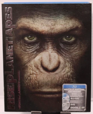 Rise of the Planet of the Apes (Blu-ray, 2011) Bilingual w/Slipcover - Image 1 of 4