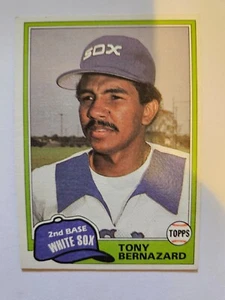 1981 TOPPS TRADED TONY BERNAZARD #735 NM - Picture 1 of 1