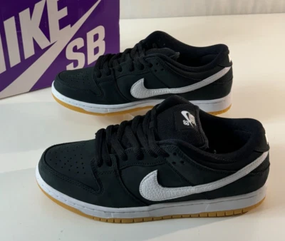 Кроссовки низкие Nike SB Dunk размер 8,5 черные резинка обувь для скейтбординга - Изображение 1 из 4