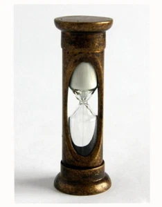 Bronze vintage Hourglass Threader Quite Rare Specimen Germany 9.5 cm Decoration - Picture 1 of 5