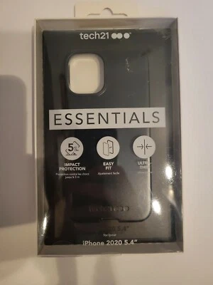 Tech 21 Essentials Black Case For iPhone 12 Mini - Image 1 of 2