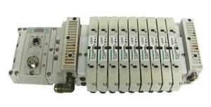 NUMATICS #240-181 Pneumatic Manifold (11 Positions, 9 Valves) - Picture 1 of 4