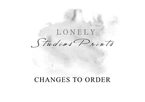 CHANGES TO ORDER - Picture 1 of 1