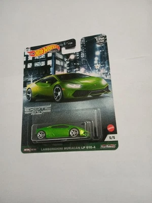 2021 Hot Wheels Premium Exotic Envy Lamborghini Huracan LP 610-4 W/Real Riders  - Image 1 of 2