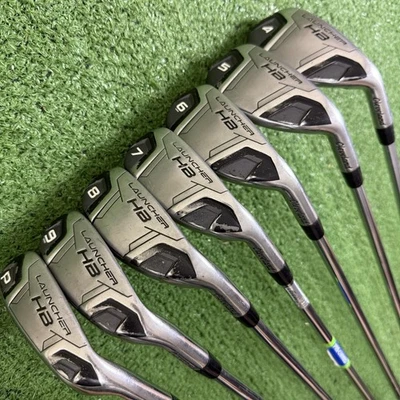 Juego de hierro híbrido Cleveland Launcher HB Turbo 4-PW Dynamic Gold S300 98 DST Foto 1 de 4