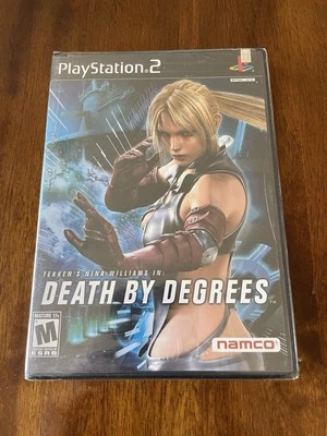 Death By Degrees (PS2, 2005 Namco) nuevo sellado de fábrica envío rápido Foto 1 de 4