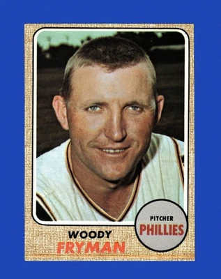 1968 Topps Set-Break #112 Woodie Fryman EX-EXMINT *GMCARDS* - Image 1 of 2
