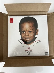 Lil Wayne Tha Carter VI 6 Red LP SIGNED Vinyl Brand New In Hand - Imagen 1 de 2