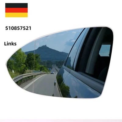 Links Fahrseite Außenspiegel Spiegelglas Beheizbar für VW Golf 7 2012-2020 - Bild 1 von 4