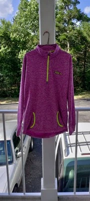 Pullover para mujer PRIME INC. 100 % poli polar 1/4 cremallera J America, DkPink, 2XL, PO! Foto 1 de 4