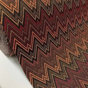 Passatoia Ciniglia Zig Zag Rosso 20 Cm 5068 - Foto 1 di 5
