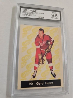 Gordie Howe 1961-62 93/94 Parkhurst CCG 9.5 - Imagem 1 de 2