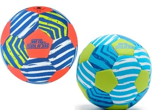 Neopren Fußball 22 cm Ball Größe 5 Wasserball für Bad Strand Meer - Bild 1 von 8