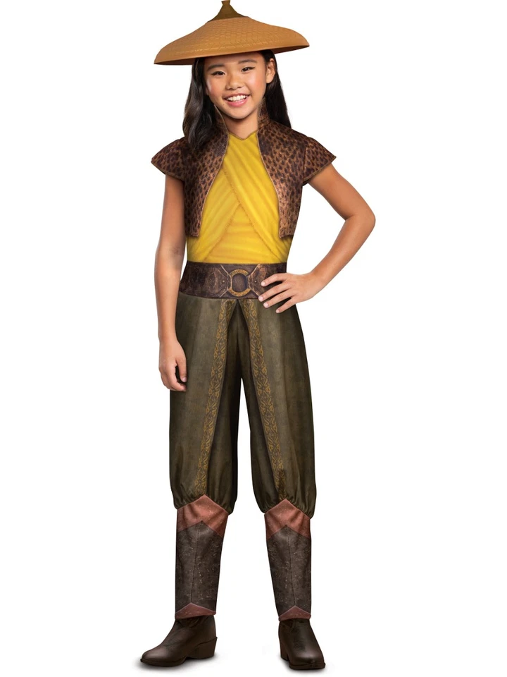 Disfraz clásico de Raya y el último dragón para niña 3T-4T Foto 1 de 1