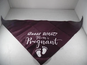 2 Pack-Guess What? My Mom's Pregnant Bandanas-L - Picture 1 of 4