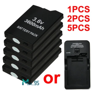 3600mAh 3.6V Rechargeable Battery Pack for Sony PSP Slim 2000 3000 or Charger - Picture 1 of 40