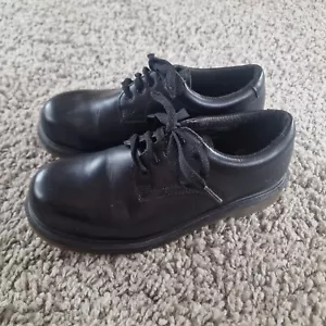 Doc Martens Shoes UK 6 Steel Toe Cap Safety Shoe Black - Picture 1 of 9
