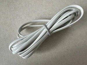 Telephone Cord Cable 2 Meter (6 Foot) Phone Off White RJ11 BRAND NEW / FAST SHIP - Afbeelding 1 van 6