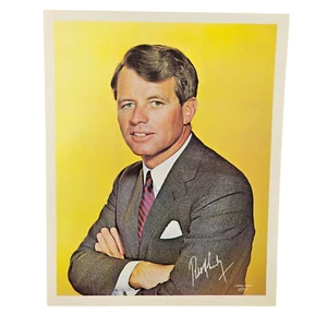 Robert F Kennedy Print 11 x 14 Philippe Halsman RFK Politics 1960's Vintage - Picture 1 of 8