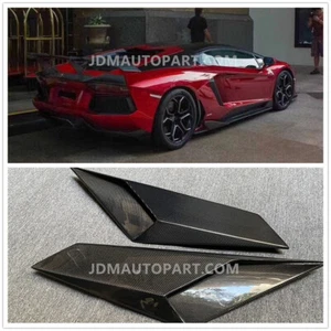 Carbon Fibre Black Air Vent Fit Lamborghini LP700 LP720 - Picture 1 of 7