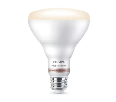 Philips Tunable White BR30 LED 65-Watt Equivalent Dimmable Smart Wi-Fi Wiz - Image 1 of 4