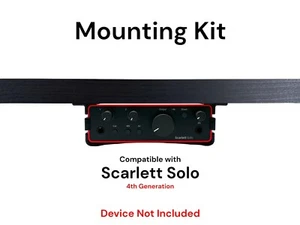 Tischhalterungsset für Focusrite Scarlett Solo (4. Gen) - unter Tischhalterungen - Bild 1 von 10