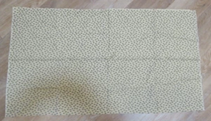 MARCUS BROTHERS TEXTILES COTTON CHRISTMAS FABRIC TAN TINY GREEN PINE TREES 1 YD+ - Picture 1 of 4