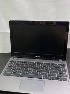 Acer Chromebook C720 Series ZHN Gray Black 11.6" Intel Celeron Processor Laptop - Picture 1 of 9