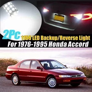 2Pc 1156(BA15S) 27SMD White Backup/Reverse Light for 1976-1995 Honda Accord - Bild 1 von 7