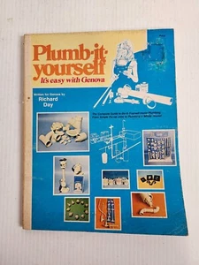 Vintage Plumb-It-Yourself It's Easy With Genova by Richard Day 1978 Paperback - Imagen 1 de 8