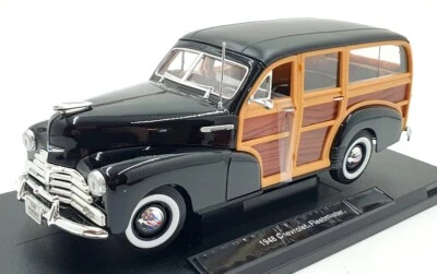 Welly 1/18 Scale Diecast 19848W - 1948 Chevrolet Fleetmaster - Black - Image 1 of 4