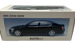 Autoart 1/18 Lexus GS430 Black 2006 Performance Used Excellent++ Japan - Picture 1 of 8