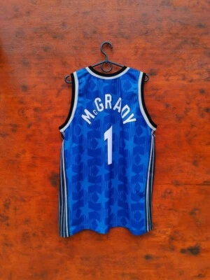 CAMISETA DE BALONCESTO NBA ORLANDO MAGIC AÑOS 2000 #1 McGRADY CHAMPION XL Foto 1 de 4