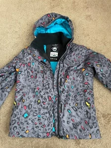Adorable ROXY Dry Flight Youth Girls Ski/Snowboard Hooded Jacket Size 12 - Picture 1 of 7