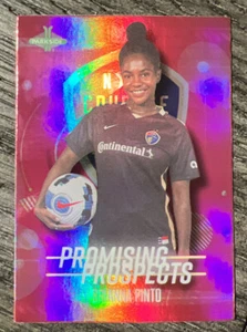 2022 PARKSIDE NWSL PROMISING PROSPECTS RED #20 BRIANNA PINTO N/C COURAGE - Picture 1 of 2