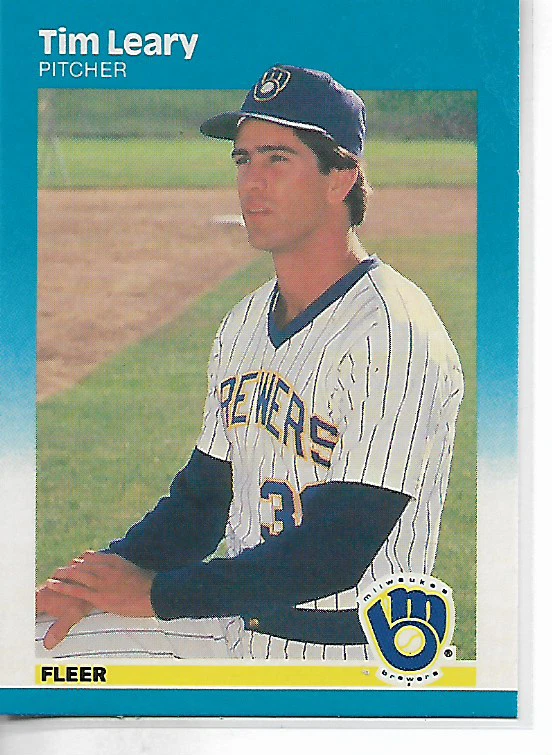 1987 Fleer Tim Leary Card - Image 1 of 1