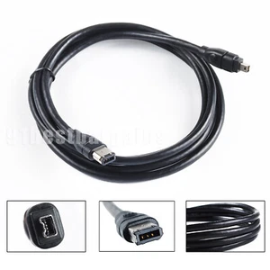 Câble mâle FireWire IEEE 1394B 4 broches mâle à 6 broches 4 Mac Pro MacBook Pro Mac mini - Photo 1/11