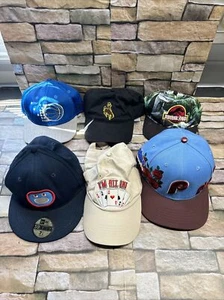 Cheap Reseller Hat Lot For Resale Sports Pop Culture Rodeo BBB Orlando Lot Of 6 - Picture 1 of 17