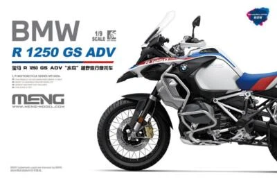 1/9 Modello BMW R1250 GS ADVENTURE EDIZIONE PREPEINTA - MENG - MT-005-S - - Immagine 1 di 4
