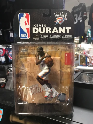 Kevin Durant McFarlane Series 16 Rookie Figure Oklahoma City Thunder Warriors NM Cover